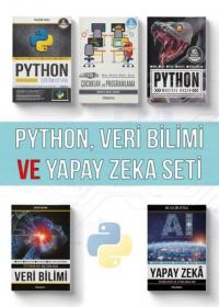 Python Veri Bilimi ve Yapay Zeka Seti - 5 Kitap Takım Ali Şir Attila