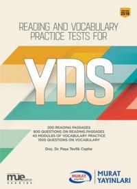 Reading and Vocabulary Practice Tests for YDS 2516 Kolektif