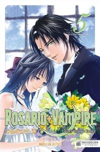 Rosario + Vampire - Tılsımlı Kolye ve Vampir Sezon 2 Cilt: 5 Akihisa İ