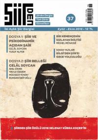 Şiirden İki Aylık Şiir Dergisi - Sayı: 37 Eylül - Ekim 2016 Kolektif