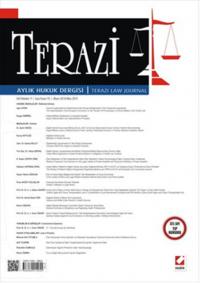Terazi Aylık Hukuk Dergisi Sayı:93 Mayıs 2014 Mutlu Dinç