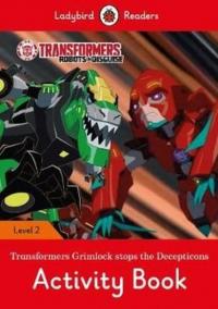 Transformers: Grimlock Stops the Decepticons Activity Book Ladybird Re