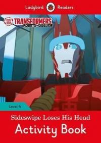 Transformers: Sideswipe Loses His Head Activity Book - Ladybird Reader