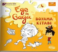 TRT Çocuk Ege ile Gaga Boyama Kitabı 4