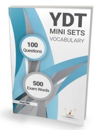 YDT İngilizce Mini Sets - Vocabulary - 100 Questions-500 Exam Words Pı